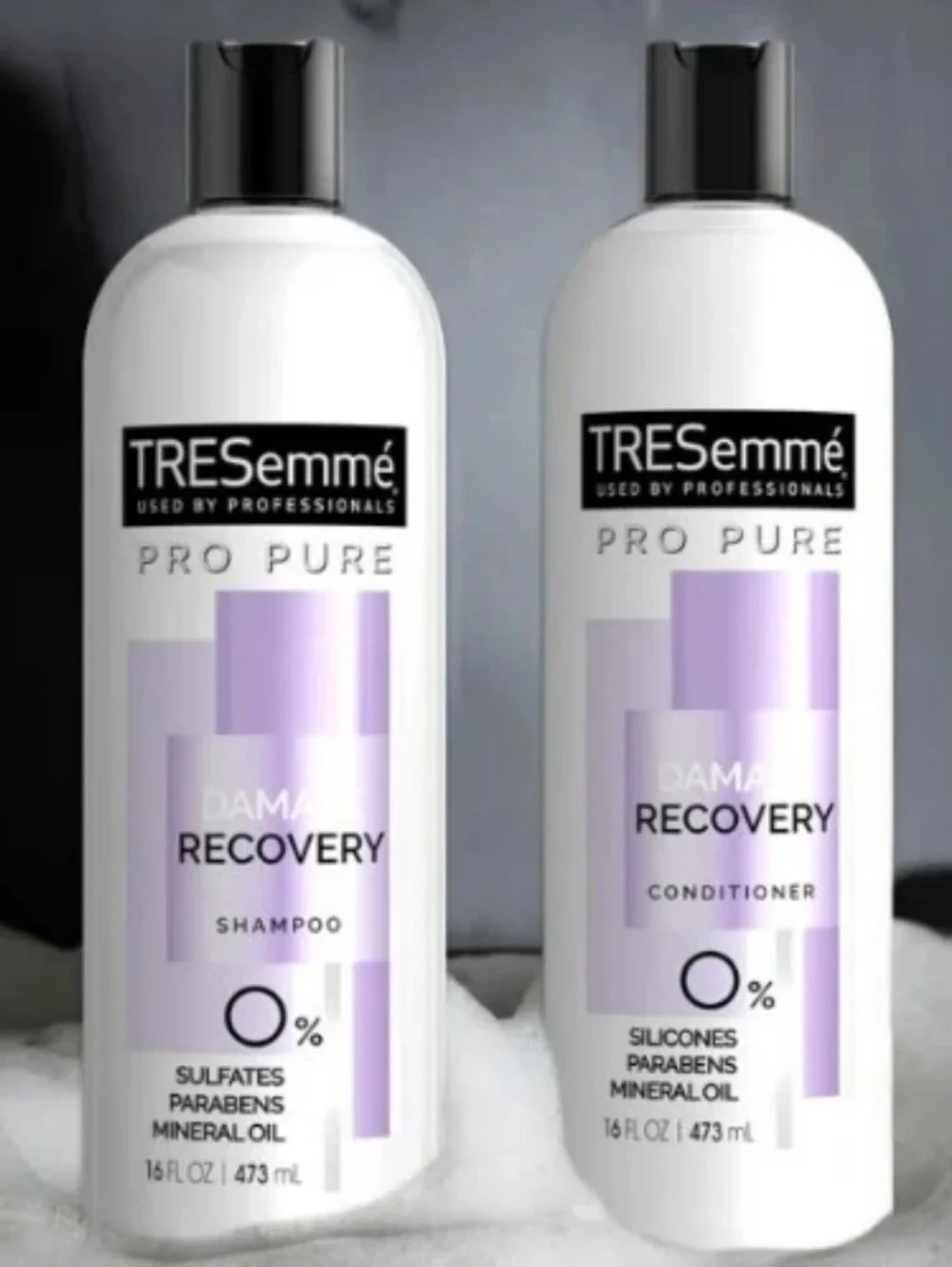 TRESemmé Pro for Damaged Hair & Recovery Sulfate Paraben Shampoo & Conditioner